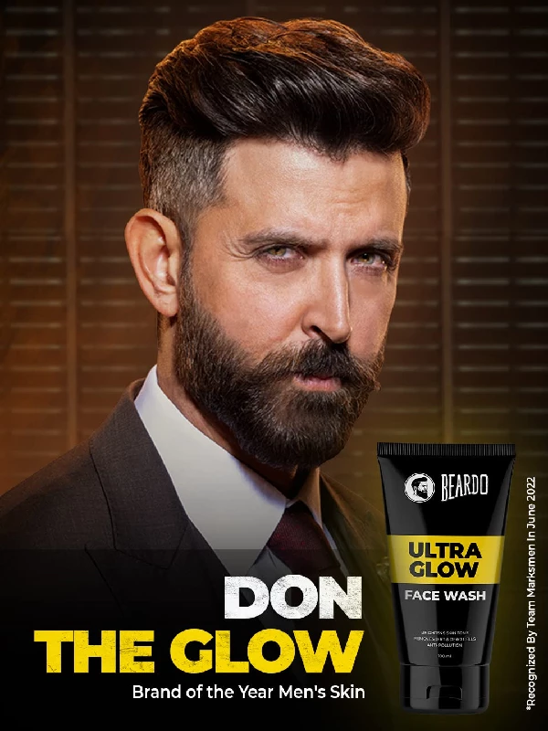 Beardo Ultraglow Face Wash for Men, 100 ml-2.webp